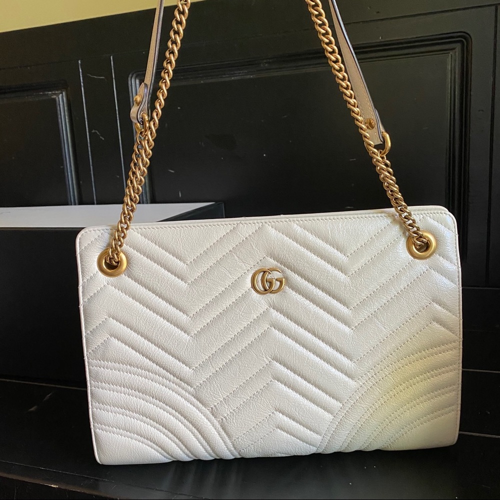 Gucci Marmont Matelassé Med Shoulder Bag LTD ED! - Picture 3 of 15